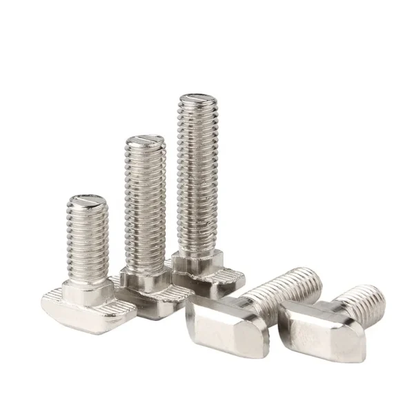 High Quality Carbon Steel Stainless T-Type SS Head Bolt M8 M6 M10 M30 CNC Technique Square Hex Flange Bolts Carriage Bolts M3