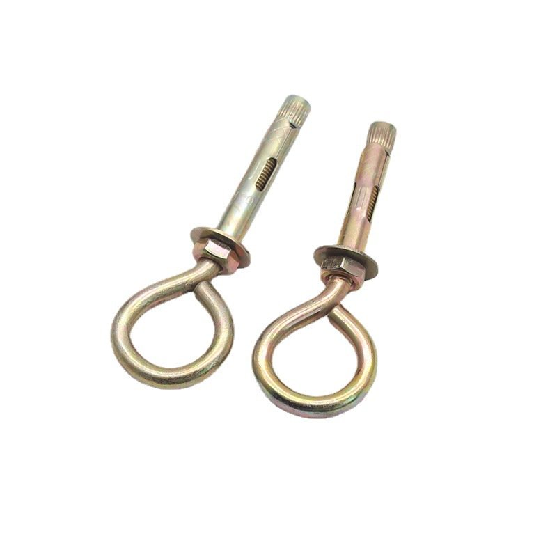 China Supplier's Zinc-Plated Construction Plastic Box Galvanized Stainless Eye Bolt Expansion Anchor Industrial Sleeve Anchor