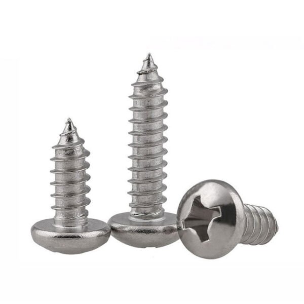 Factory-Sold Flat Head Tapping Screws Carbon Steel Mechanical Electronic Access Stainless Steel Metric Inch Measurement M3 M5 M6