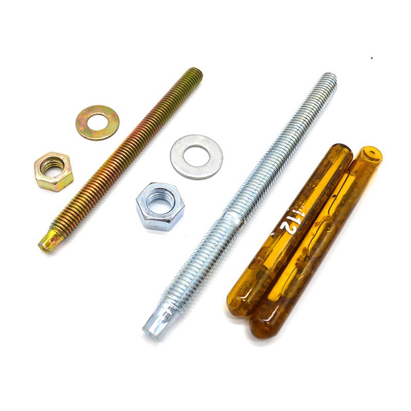 Chemical Anchor Bolt of Promotional Chemical Capsule Anchors Bolt and Nuts Expansion Anchoring Perno Fasten Factory Supplier