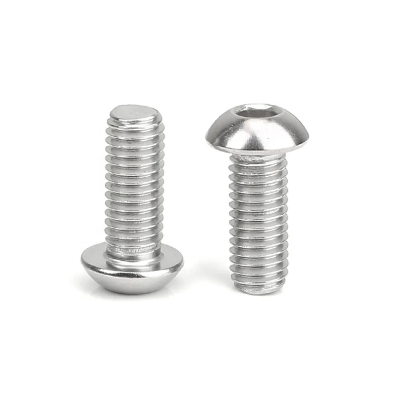 High Quality  Grade 4.8  8.8 10.9 12.9 Hex Bolt Galvanized 14mm Hex Bolt Screw304 Pan Head Hexagon Socket Bolt