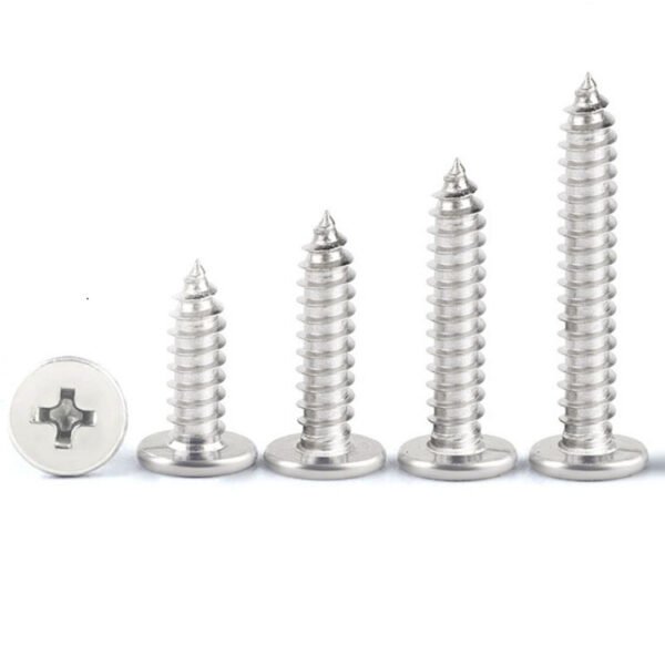 M2 M3 M4 M5 M6 Countersunk Round Head Screw Wood Screws Self Drilling Screw