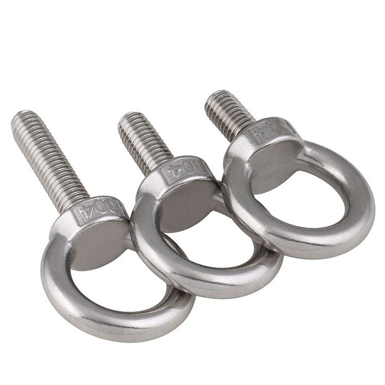 New Product M14 M16 M18 M8 M5 Stainless Steel Door Ring Lifting Anchor Ring Eye Bolts Anchor Bolt