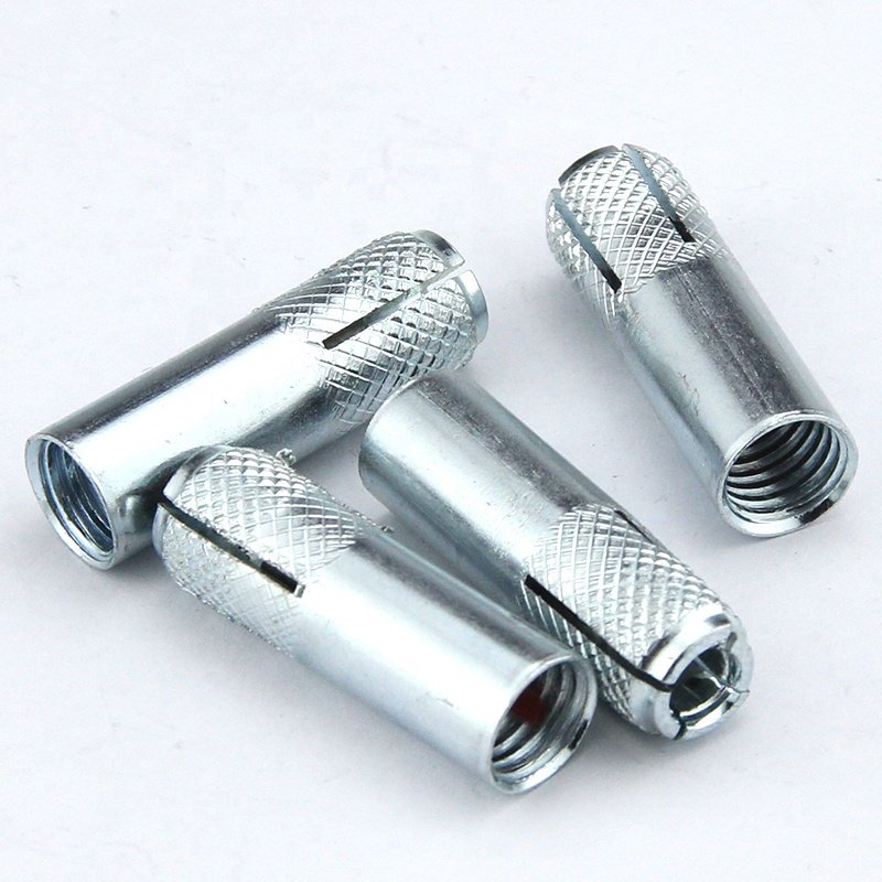 China Suppliers' Hot Dip Galvanized M12 Carbon Steel Expansion Anchor Drop-In Anchor Bolt
