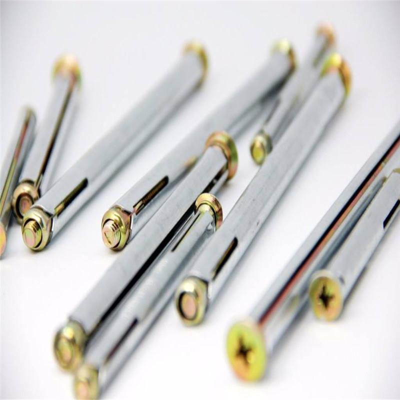 GB Galvanized Carbon Steel Frame Anchor Bolts Through Anchor Bolts M6-M20