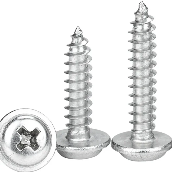 M12 Steel Screw Manufactured China Hot Sale Cross Truss Head Wafer Head Brad/Cap/Double Head Styles Ring/Spiral/Smooth/Fluted