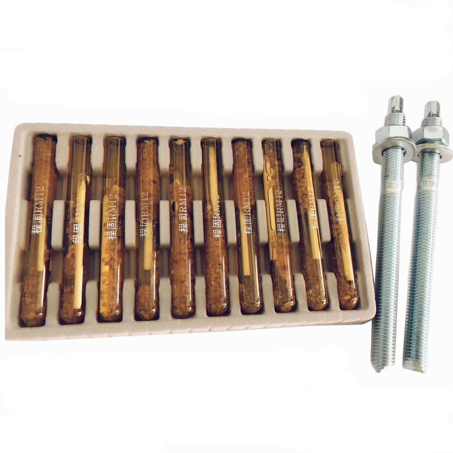 Factory Supplier Chemical Anchor Bolts Specification M 12*120 Used for Exterior Decoration