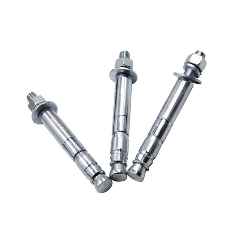 Direct Factory ISO Standard Drop-In Anchor Screw M3 M4 20mm 40mm Zinc-Plated Carbon Steel Expansion Anchor Bolt Sizes M6 M8 M10
