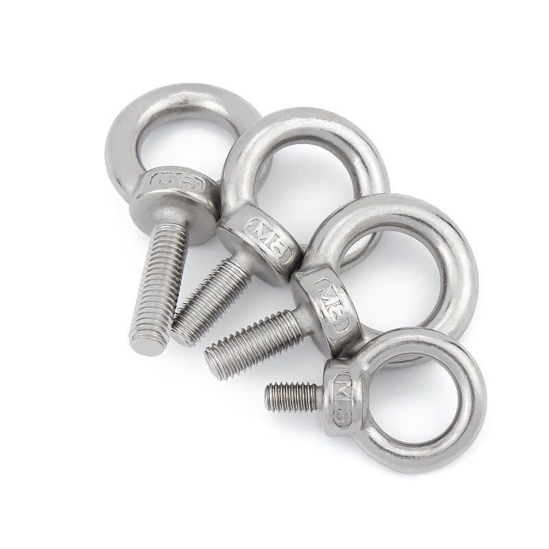 M14 M16 M18 M8 M5 Stainless Steel Door Ring Lifting Anchor Ring Eye Bolts New Product with GB Standard Anchor Bolt