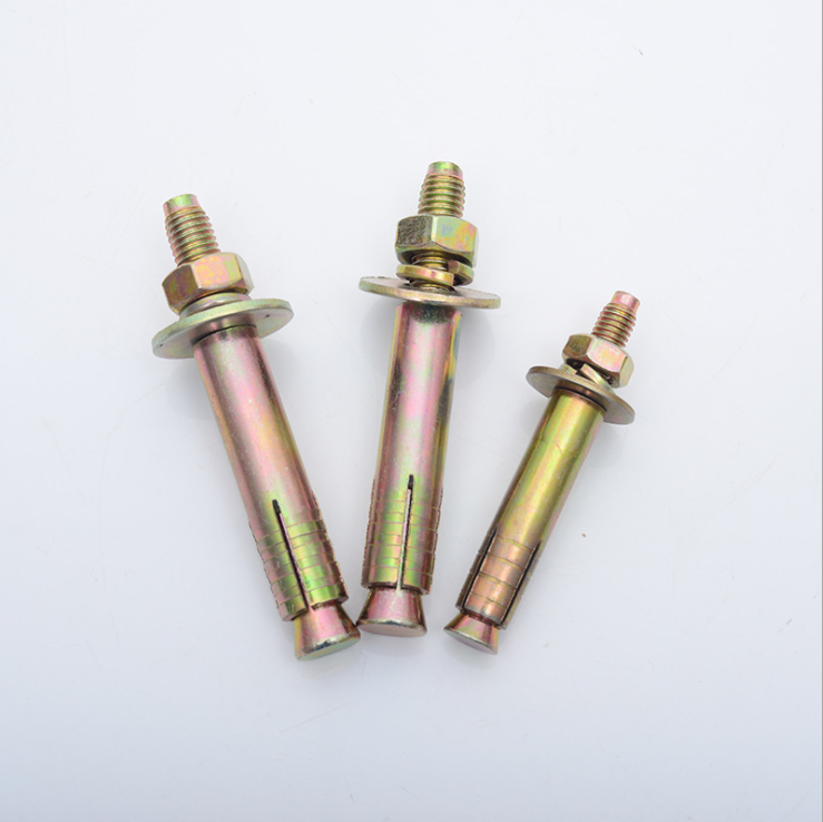 Steel M6 M10 M12 Expansion Bolts With Zinc Plated Eye Bolt Galvanized Concrete Anchor Box Packing Standard Color