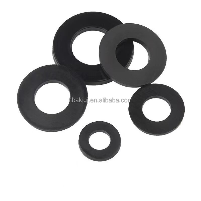 High Quality Zinc Plated Din127 M8-M14 Black Standard High-Strength Spring Flat Washers Steel Split Lock Washers