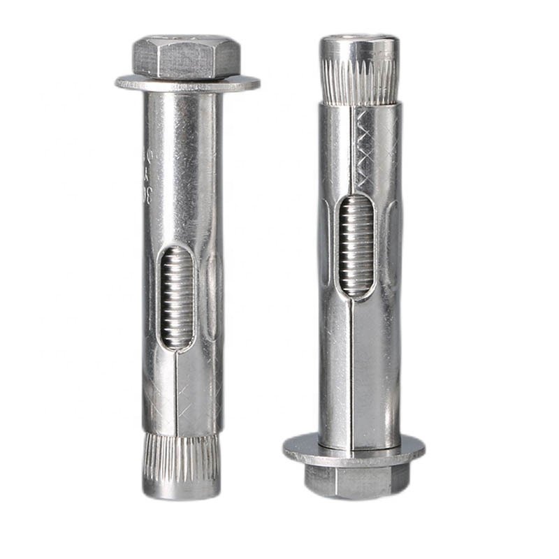 Carbon Steel Stainless Steel Galvanized Outer Floor Expansion Hex Head Sleeve Anchor Bolt Sleeve Anchor 6*85