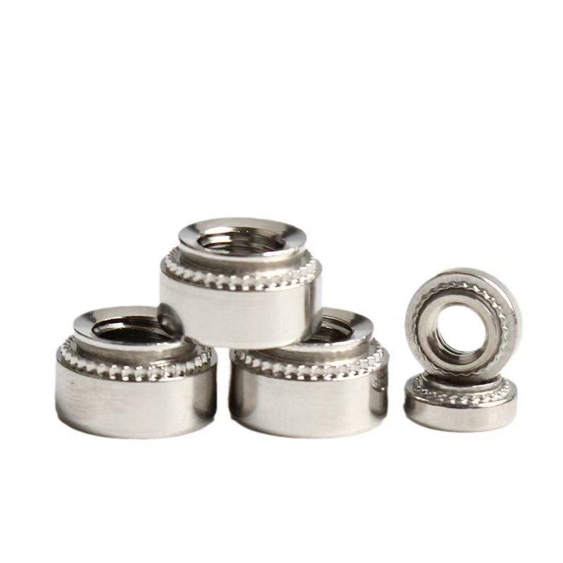 Adjustable M3 Hex Head Floating Nut 304 Stainless Steel Zinc Plated Finish Self-Locking Carbon Steel Pressure Rivet Nut Mining