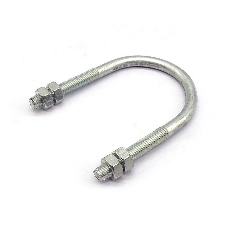 Fasteners Custom Manufacturing Factory 7mm 15mm Galvanized Stainless Steel U Kit Bolts and Nuts U-bolt U Bolt