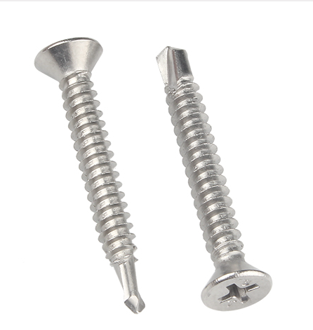 Bright Zinc Plated Hexagon Head Self Drilling Screw With Washer Self Drilling Screws Self Tapping Screws