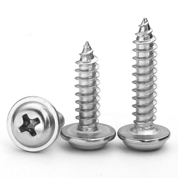 High Quality Galvanized Decorative Wafer Truss Head Stainless Steel  M5 Self Tapping Screw Screws for Steel