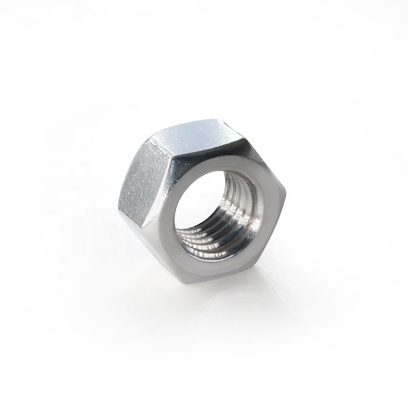 High Quality Galvanized M4 M10 Hexagon Nylon Lock Nut 316/304 Stainless Steel/Carbon Steel Din 985 Plated Water ASTM Metric