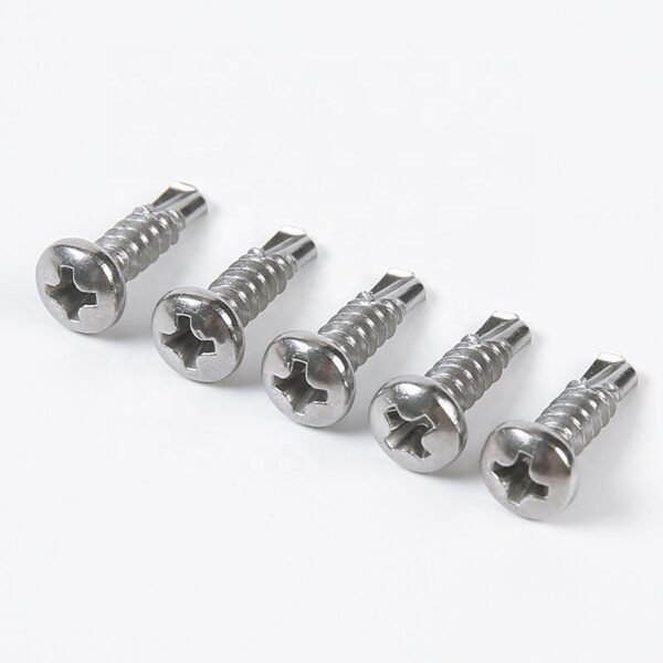 Hot Sale Self-Drilling Screws Carbon Steel with Stainless Steel Head Top Manufacturer China Titanium Material Sizes M3 M5 M8