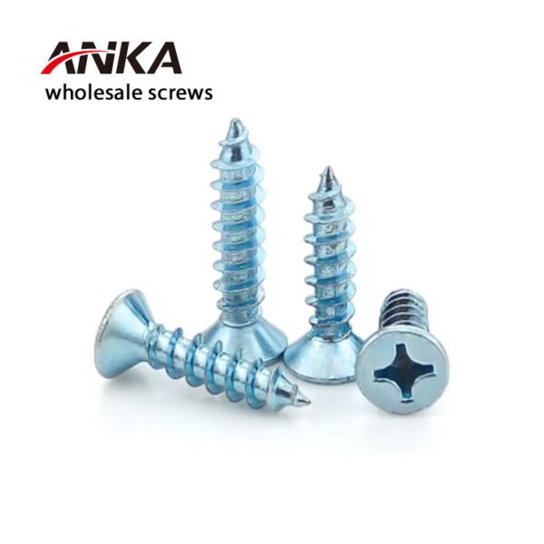 High Quality Wholesale Galvanized Dry Wall Nail Self Tapping Countersunk Head Cross Head Screws