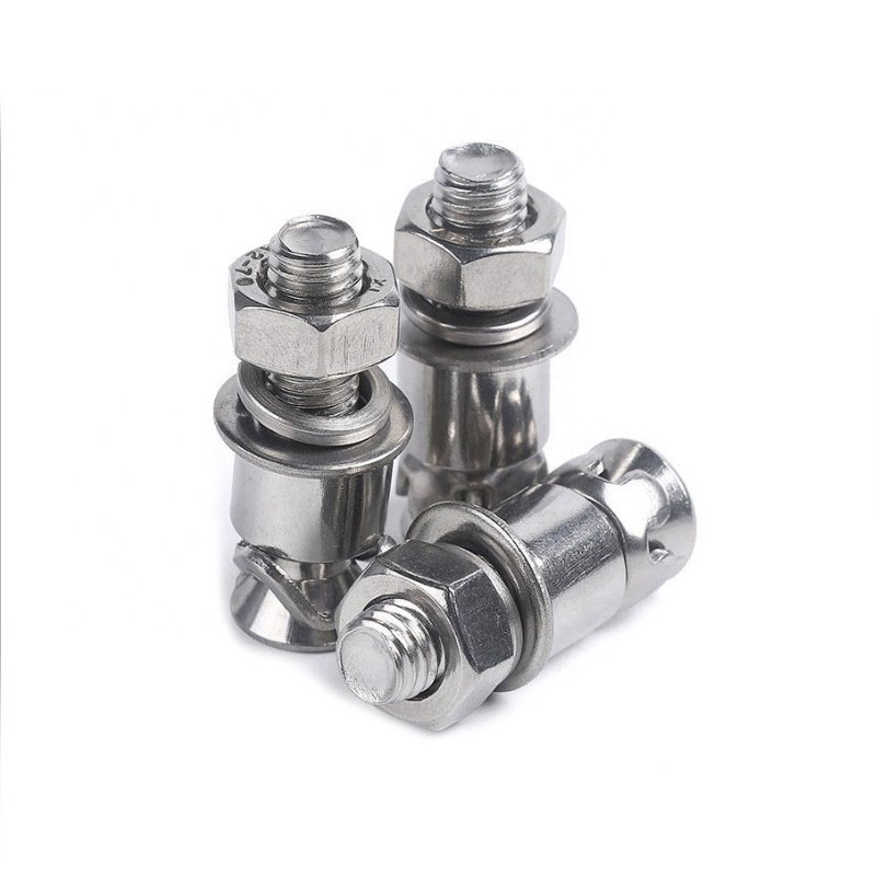 Stainless Steel Back Bolt Inch System of Measurement