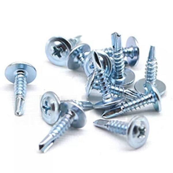 Factory-Sold Cross Semi-Round Head Drill Tail Screw Pan Self-Tapping Self-Drilling Screw with Swallowtail Design for Gaskets