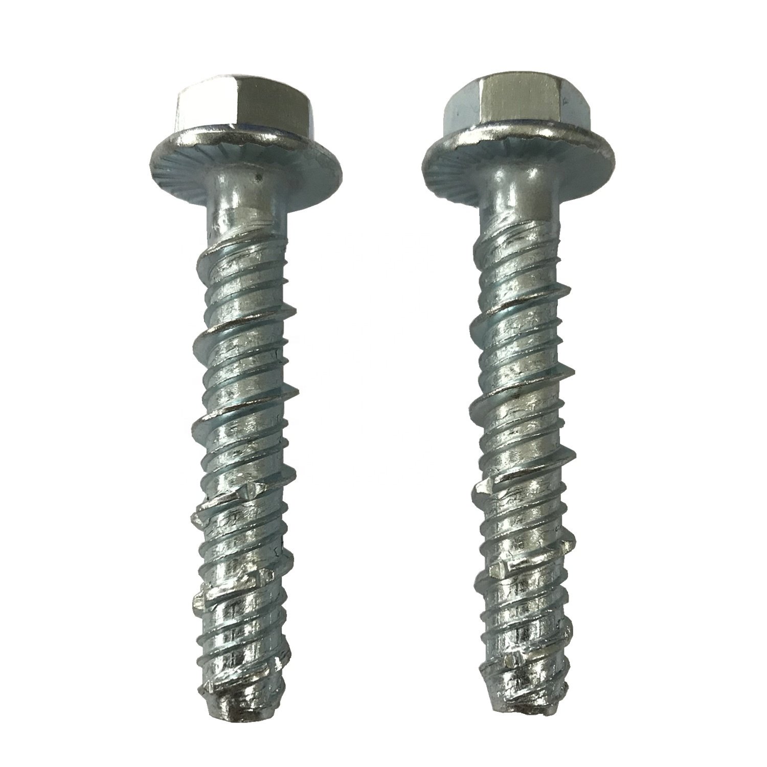 China Factory's M6M8M10M12 Steel Wedge Screws with Zinc Surface 1/4 5/16 SHIELD ANCHOR Construction Concrete Anchors Box Packing