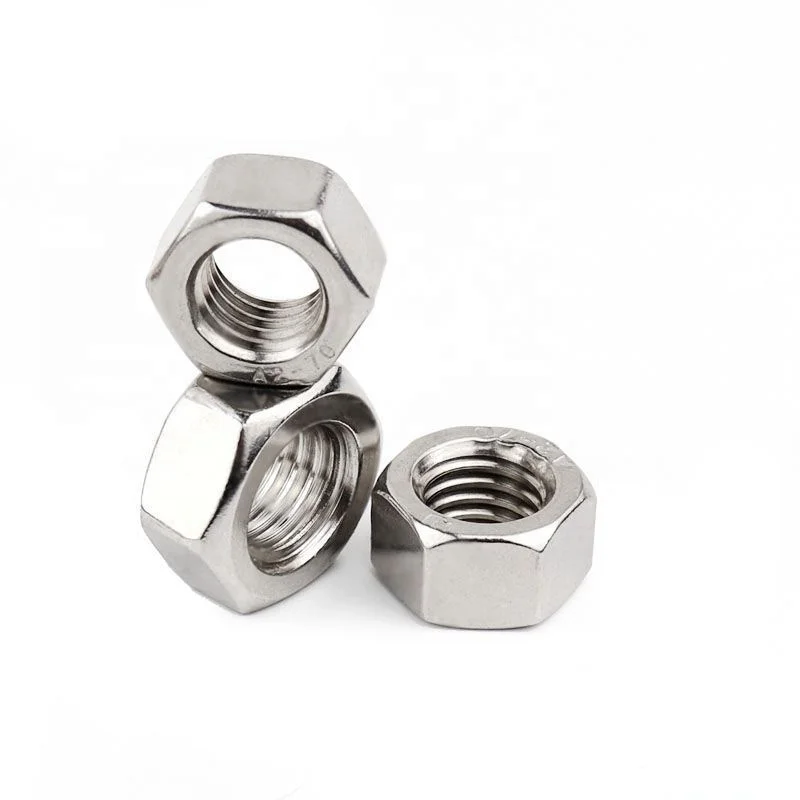 Wholesale GB6172.2-86 Flat Female Brass Hexagon Nut M3 Size Hot-Dip Galvanized JIS Certified Direct From Factory Supply