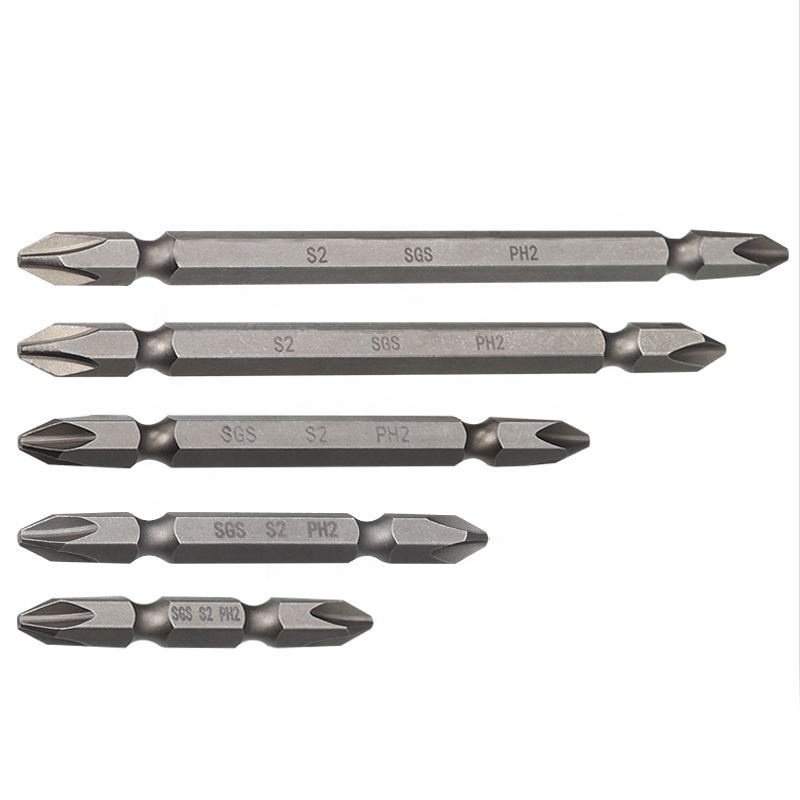 High Quality S2 Set Hexagon Cross Torx Triangle Batch Double Head Set Ph2 Screwdriver Bit Drill Bits Colored