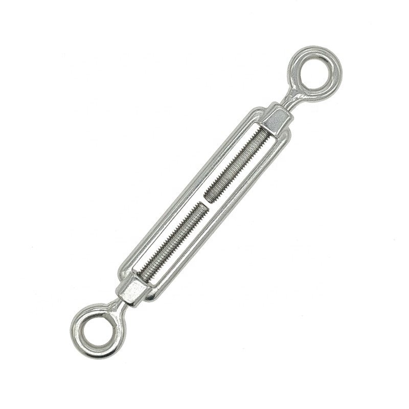 Cheap Stainless Steel Hot Dip Galvanized Hook Open Body M16 Eye-hook Wire Rope 125mm M25 M3 Turnbuckle 20mm