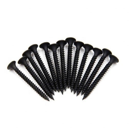 Wholesale 4.2*25 3.5*25mm Drywall Screws Fine Thread Collated Black Drywall Screws Boxes Coarse Thread
