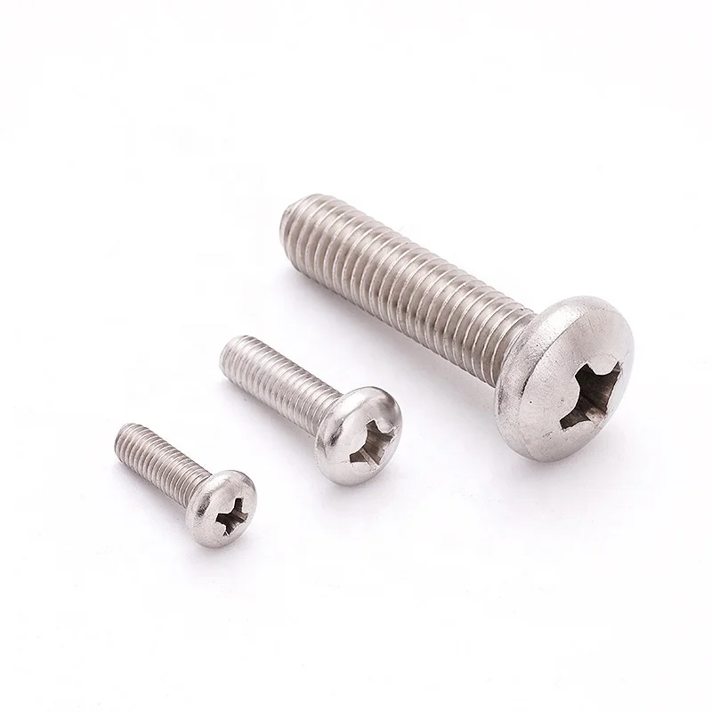 Best Price Stainless Carbon Steel M1.6 M2 M2.5 M3.5 M4 M5 M6 M8 Pan Head Screws Bolt Kit M3 Pan Head Bolt