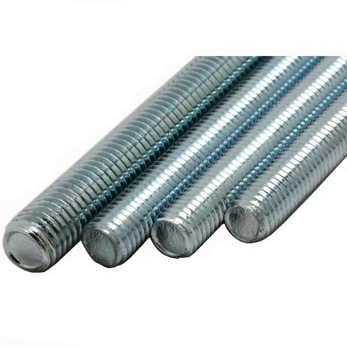Carbon Steel High Strength Hot Dip Galvanized Zinc ASTM A193 Gr. B7, B7m, B16  DIN975 DIN976 4.8 8.8 10.9 Grade Full Thread Rods