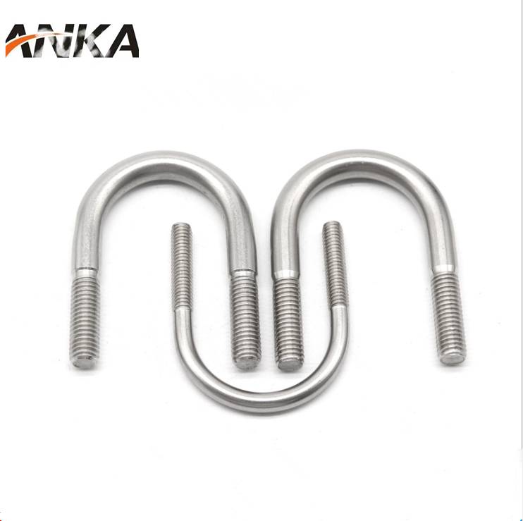 Wholesale High Quality Factory Price  4mm-30mm High Strength Bolts and Nuts Hot-galvanized U-shape Bolt