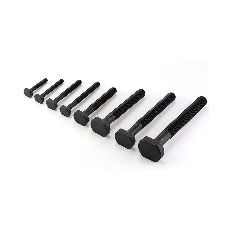 Wholesale Carbon Steel 8.8 Grade SS Head Bolt M8 M6 M10 M16 T Bolt A2-70 Din Standard Hex Head Screw Lengths 80mm 150mm Bag