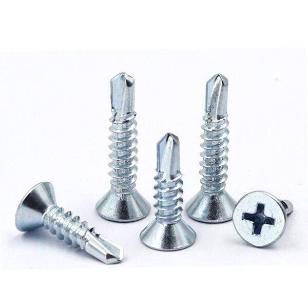 High Quality Cross Groove Flat Head Dovetail Wire Self-Tapping Nail Wholesale Bulk High Quality Drilling Screw Gaskets
