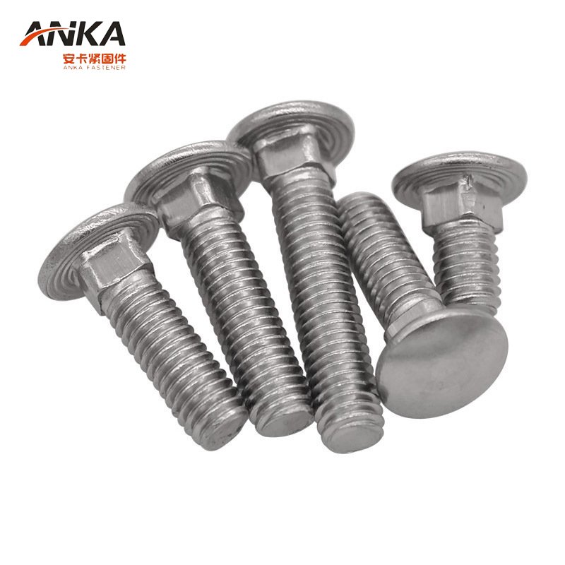 DIN603 Factory Direct High Specification Square Carriage Bolt M10 10mm Stainless Industrial Use-Available Steel Carbon Copper