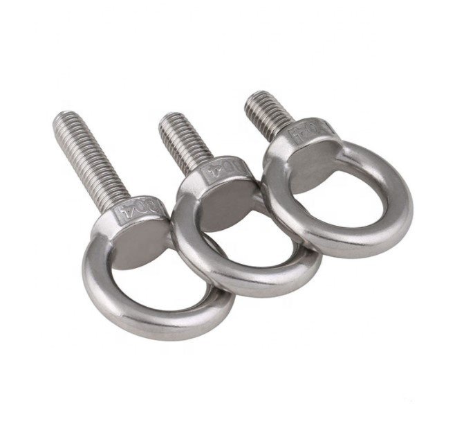 M14 M16 M18 M8 M5 Stainless Steel Door Ring Lifting Anchor Ring Eye Bolts New Product with GB Standard Anchor Bolt