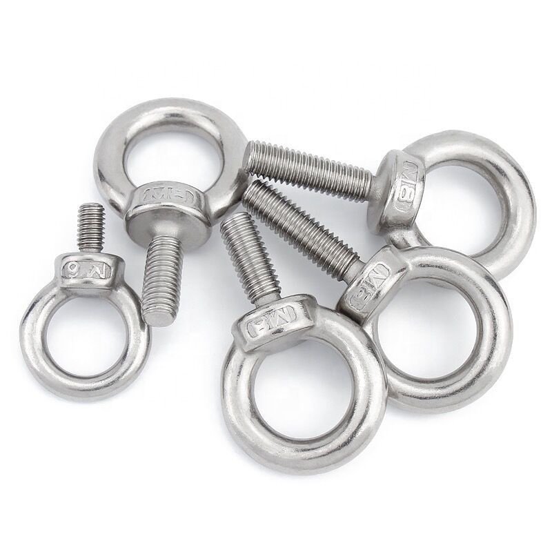 M14 M16 M18 M8 M5 Stainless Steel Door Ring Lifting Anchor Ring Eye Bolts New Product With GB Standard Anchor Bolt