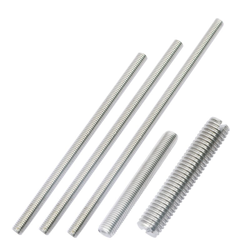 High Quality M12 Hot Dip Gi Galvanized Stainless Steel Threaded Rod Carbon Steel Stud Zinc Metric System-Manufacturers Direct