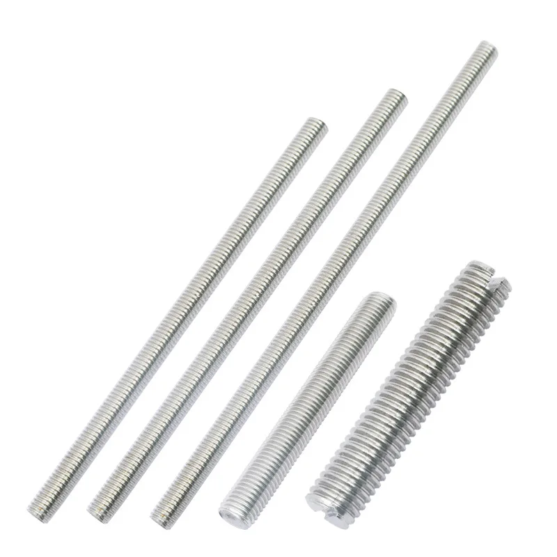 High Quality M12 Hot Dip Gi Galvanized Stainless Steel Threaded Rod Carbon Steel Stud Zinc Metric System-Manufacturers Direct