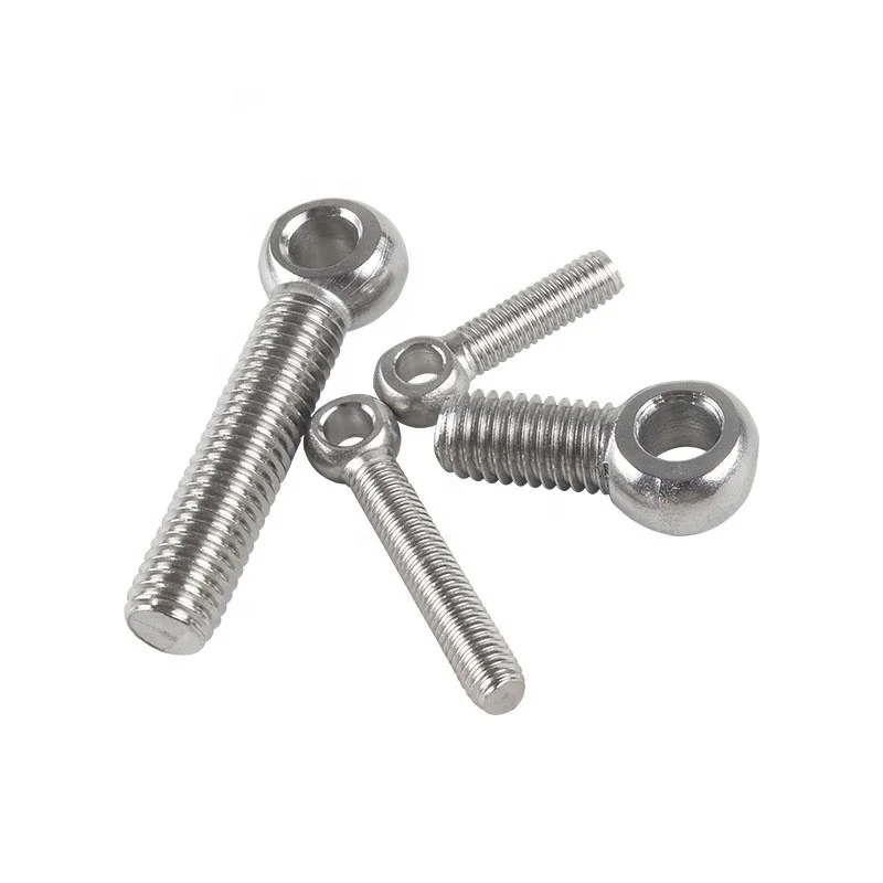 High Quality GB798 Stainless Steel M8 Swing Eye Bolt Bolts M6x12 Galvanized Din444