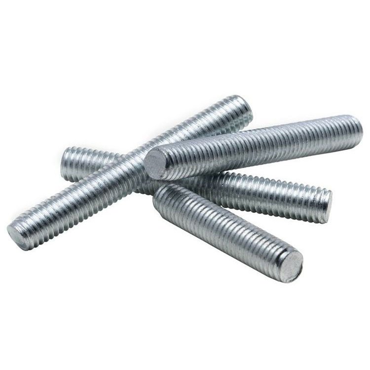 Factory Direct M8 Threaded Rod Threaded Bar Grade 4.8 Galvanized Carbon Steel Stud