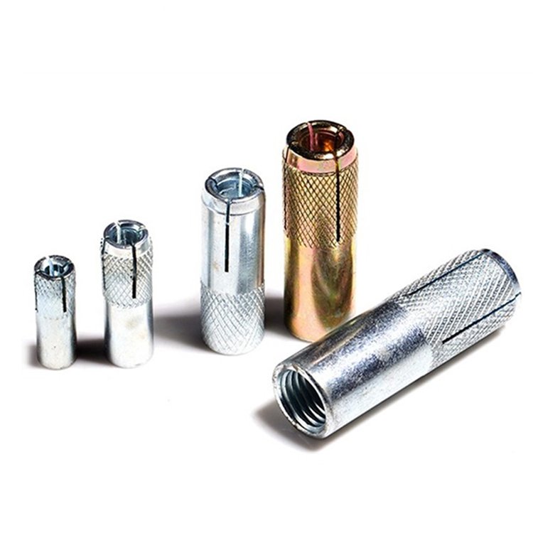 Direct Factory Expansion Anchor M6 M8 M10 M12 Carbon Steel Zinc Plated GB Standard Drop in Anchor Bolt