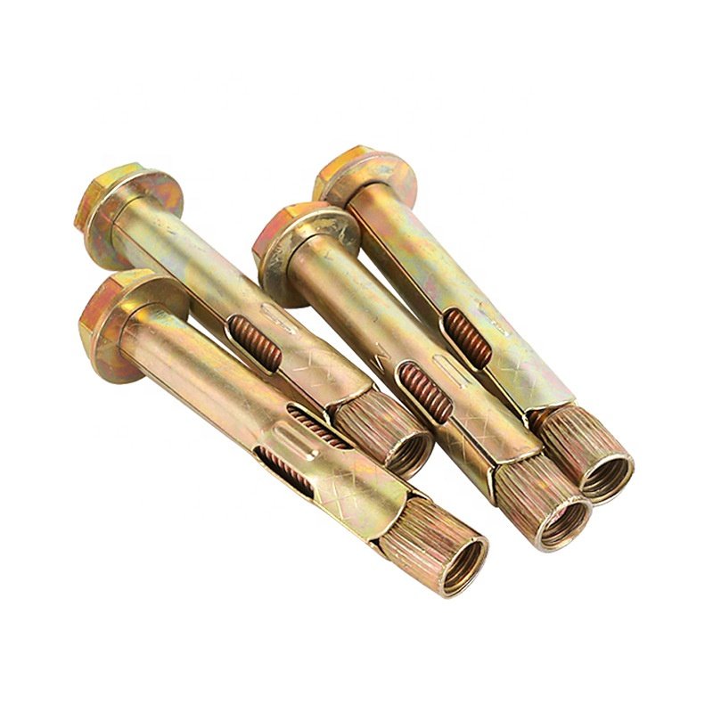 Stainless Steel Wedge Ancboring Zinc Plated Anker Hexagon Floor Expansion Perno Anchor Bolt Carbon Steel Sleeve Anchor Suppliers