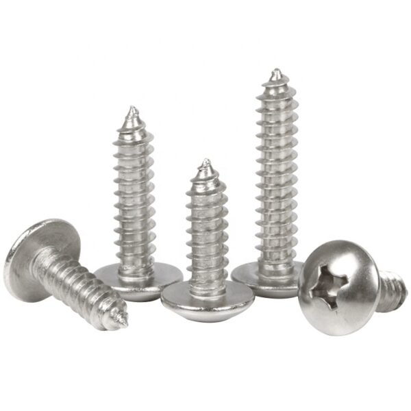 Hot Selling Head Titanium Self-Tapping Locking Screws High Quality Steel Stainless Steel Metric Inch Measurement Din M3 M5