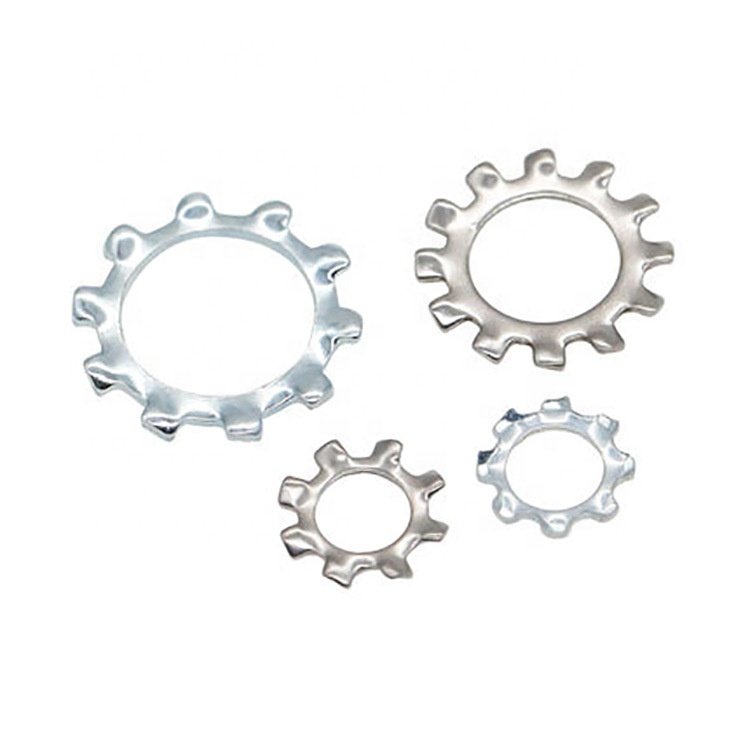 Stainless Steel DIN6797A M8 M10 M12 M14 High Strength Flat Washer Custom Zinc M3 Lock Washer Manufacturing