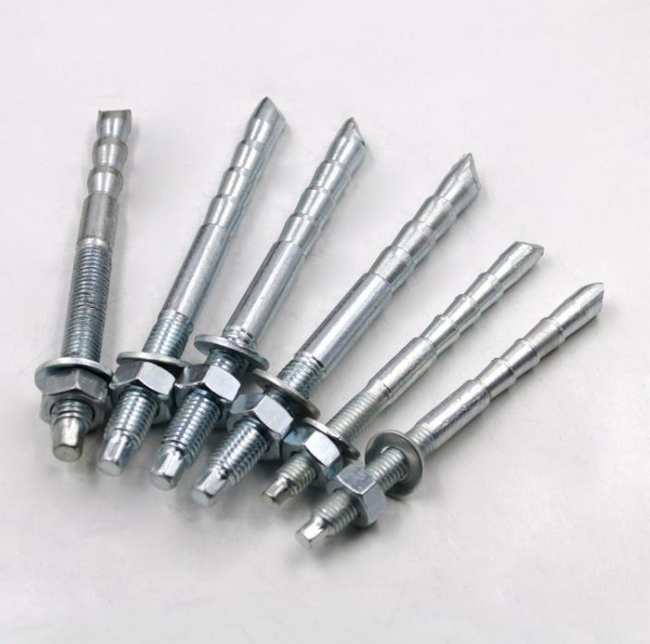 Hardware/Bolt/Zinc Plated Carbon Steel  Fixed Anchor Bolt