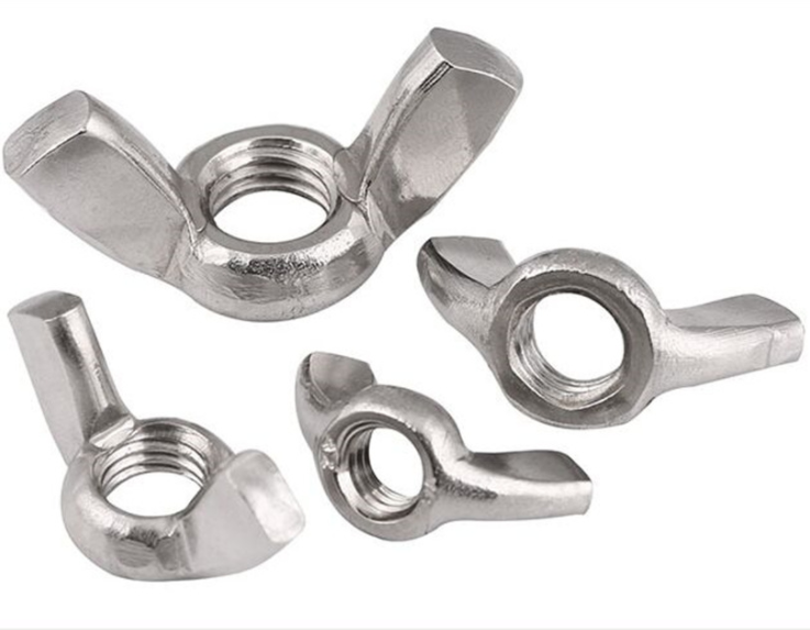 Butterfly Nut Galvanized Zinc Plated Nickel Plated Finish Mining Water Treatment Healthcare-M3 UNC Metric JIS Stainless Steel