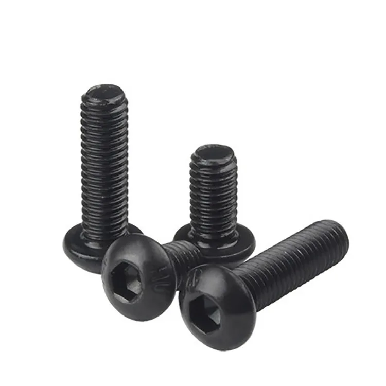 High Strength Hexagon Socket Head Bolts Carbon Steel D Din Standard M3/M4 Thread Stainless Finish Carriage Bolts 10mm 16mm