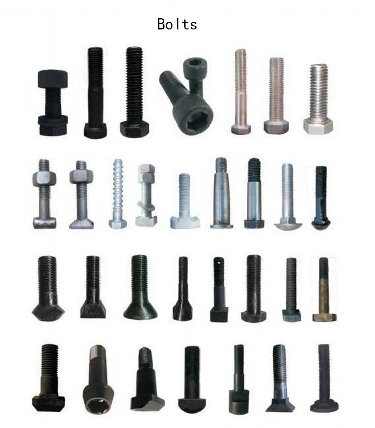 Black Hex Bolt Socket Cap Boulon Carbon Steel Bolts Alloy Eye Flange Perno Countersunk Crosss Parafuso Fasten Bolt Price Factory